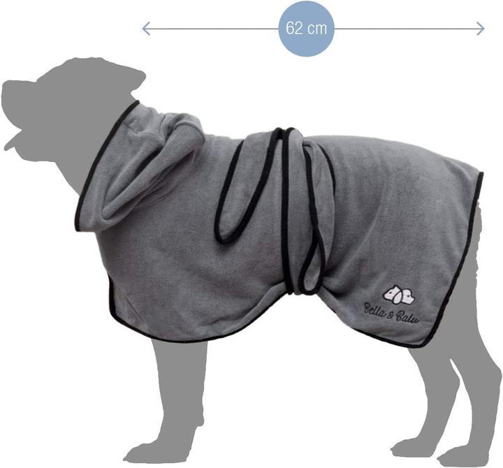 Actual product image Bella & Balu Microfibre dog bathrobe (Dog coat)