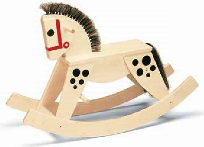 Image du produit Albisbrunn Cheval à bascule en bois de fabrication suisse