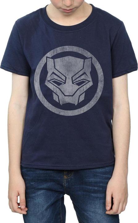 Immagine prodotto Maglietta Black Panther Icon Distressed Boys (140, 146)