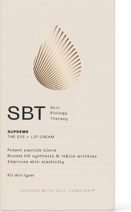 Actual product image SBT Supreme The Eye & Lip Cream (Crème, 15 ml, Day + Night)
