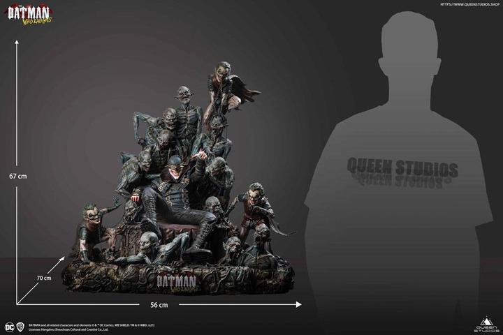 Actual product image Queen Studios DC Comics "Batman Who Laughs" 1/4 Statue