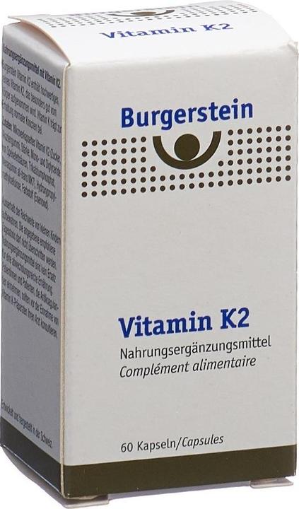 Image du produit Burgerstein Vitamine K2 (60 pièce(s), Capsules, 22 g)