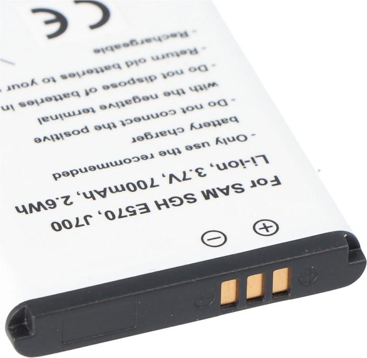 Immagine prodotto Samsung Akku SGH E570, J700
