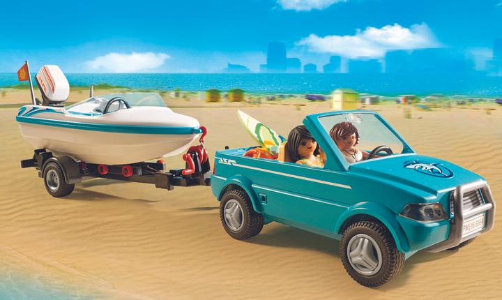 Actual product image Playmobil Surfer-Pickup mit Speedboat (71589)