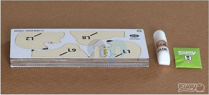 Immagine prodotto Eugy Set 3D Craft Orso Polare (MQ6)