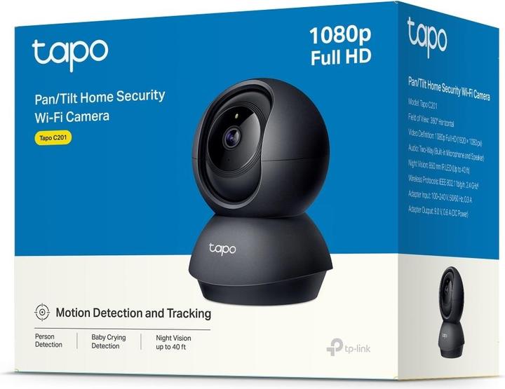Actual product image TP-Link Pan/Tilt Wi-Fi Camera (1920 x 1080 Pixels)