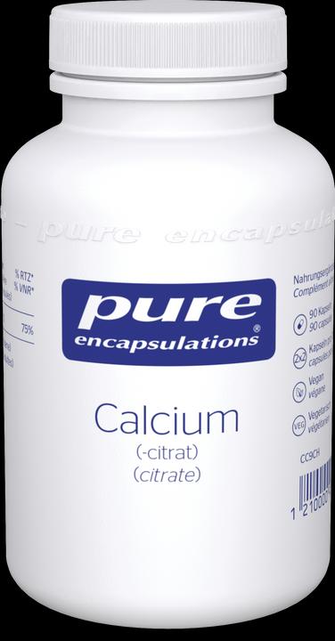 Produktbild Pure encapsulations Kalzium-Kapsel (90 Stück, Kapseln, 110 g)