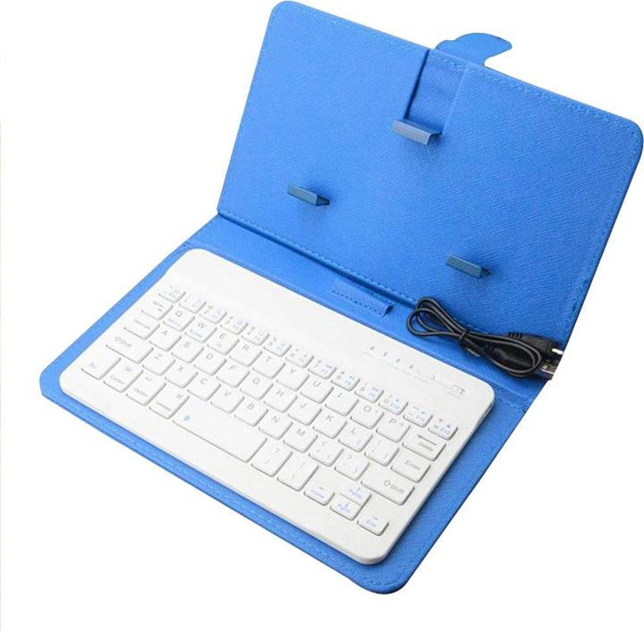 Actual product image PhoneLook Universal smartphone case with detachable Bluetooth keyboard blue (Apple iPhone 6)