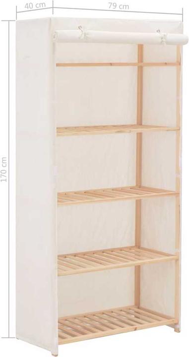 Actual product image VidaXL Jeniffer (79 x 40 x 170 cm)