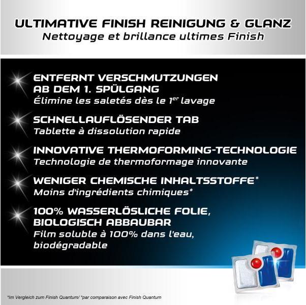 Produktbild Finish Powerball Quantum (Tabs, 72 Waschgänge)