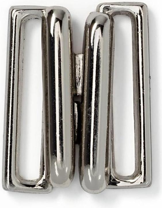 Produktbild Prym Bikini- + Gürtelverschlüsse, silber 12 mm, Karte, nickelfrei