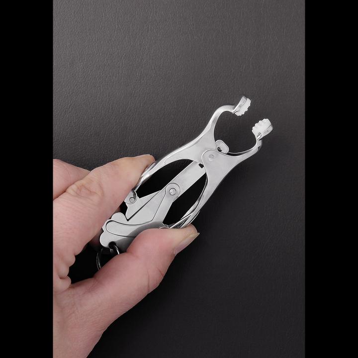 Immagine prodotto Steel Clover Nipple Clamp with Chain