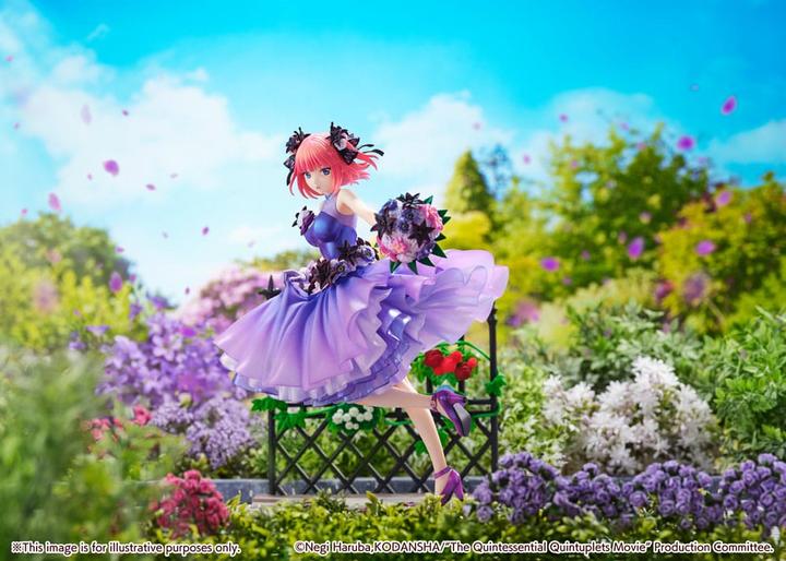 Actual product image Estream The Quintessential Quintuplets: The Movie statuette PVC 1/7 Nino Nakano Floral Dress Ver. 25 cm