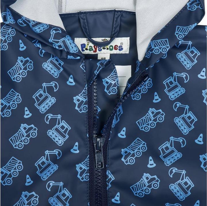 Produktbild Playshoes Regen-Overall Baustelle allover (98)
