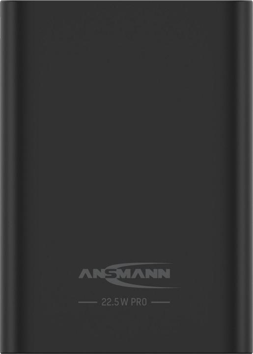 Image du produit Ansmann Banque d'alimentation 20000 mAh PB222PD noir (20000 mAh, 22.50 W, 88 Wh)