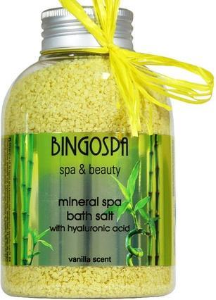Immagine prodotto NoName Sale da bagno minerale Bingo Spa con acido ialuronico alla vaniglia 650g (Sali da bagno)