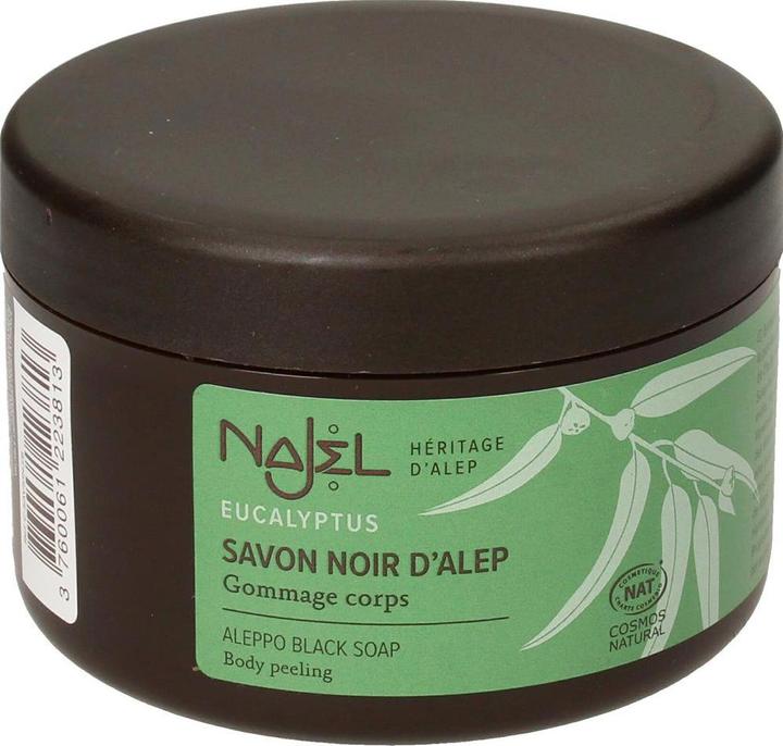 Produktbild Najel Körperpeeling Schwarze Alepposeife (200 ml)
