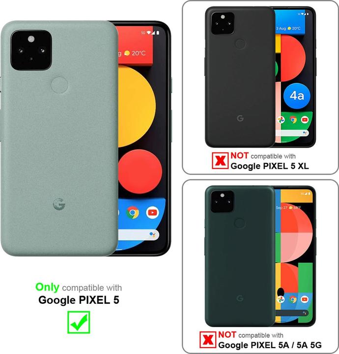Productafbeelding Cadorabo Boek Onzichtbare Magneethoes (Google Pixel 5)