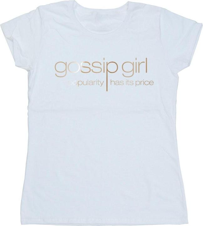 Produktbild Gossip Girl Gold Logo TShirt (M)