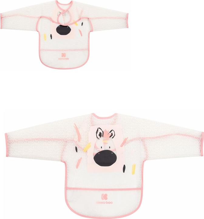 Image du produit Kikkaboo bavoir bébé Arty manches (4 mois)