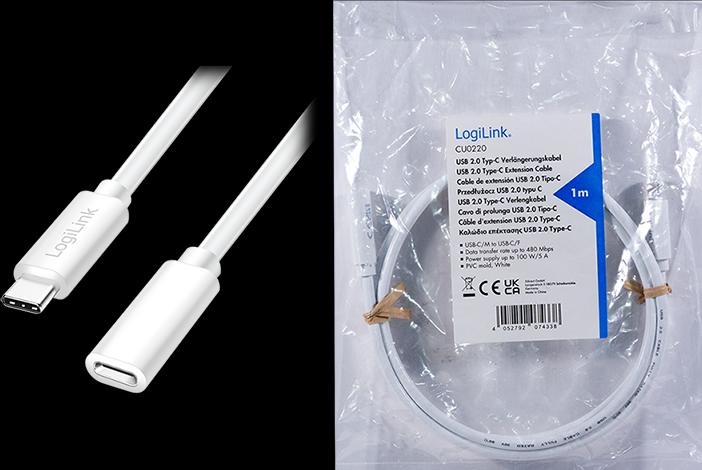 Image du produit LogiLink CU0220 (1 m, USB 2.0)