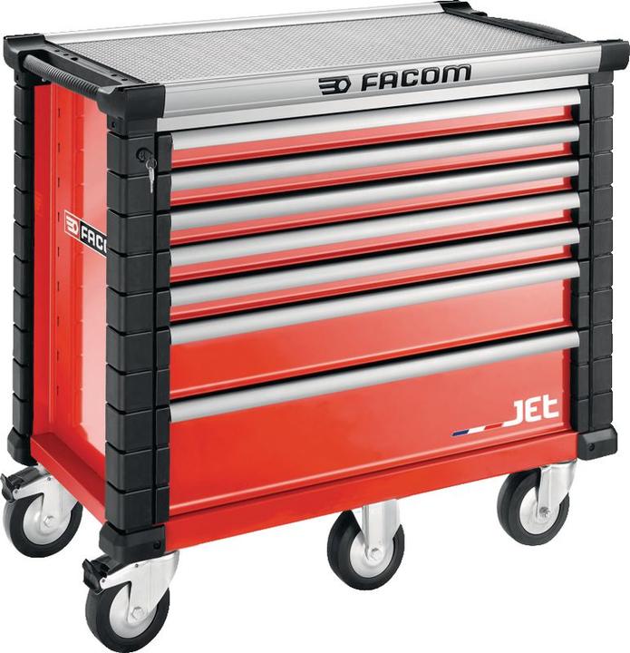 Facom Werkstattwagen JETM5 mit 7 Schublade Rot (7 x)