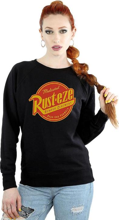 Actual product image Cars Womens/Ladies Rust-Eze Logo Sweatshirt (M)