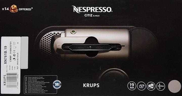 Immagine prodotto Krups Nespresso CitiZ & Milk (NESPRESSO Original)