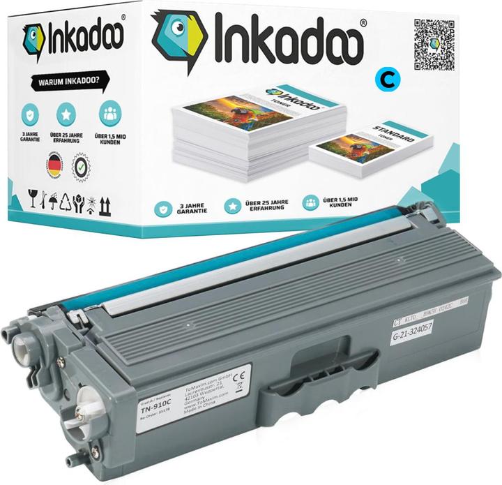 Image du produit Inkadoo Toner compatible pour Brother MFC-L 9570 CDW (C)