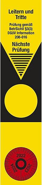Marahrens Plakette DGUV I 208-016 Leitern/Tritte