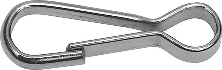 Produktbild Reiher Simplex Mini Karabiner Schlüsselanhänger Haken Grösse 40 mm Stahl verzinkt