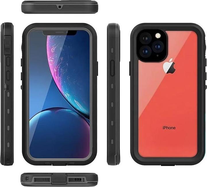 Immagine prodotto Redpepper iPhone 11 - IP68 Dot+ Series Wasserdichtes Outdoor Case mit Magsafe, schwarz (Apple iPhone 11)