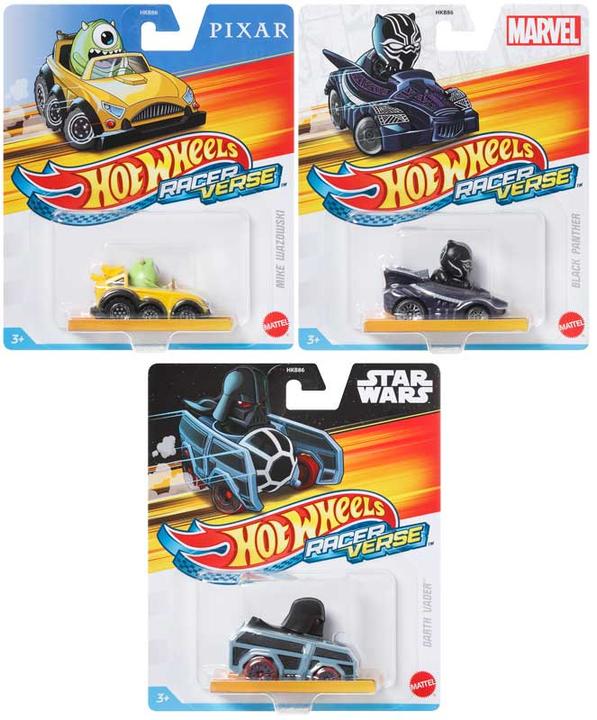 Actual product image Hot Wheels Racerverse Die-Cast range