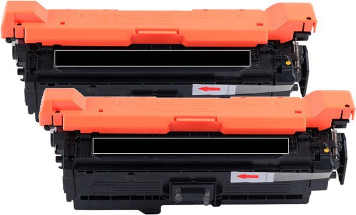 Actual product image Hermex Compatible HP 504A CE250A Toner Cartridge black (FC)