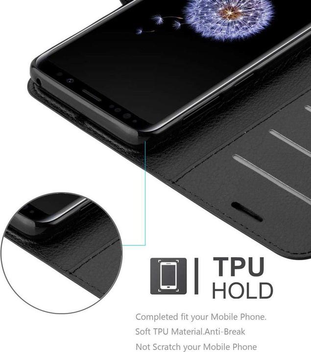 Produktbild Cadorabo Book mit Standfunktion Cover (Samsung Galaxy S9+)