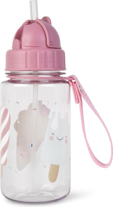 Actual product image Saro Baby SARO - Bottle with straw - Pink (SAO74006)