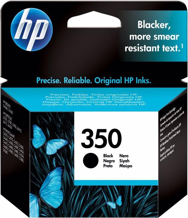 Produktbild HP 350XL - 25 ml - Hohe Ergiebigkeit - Schwarz (BK)