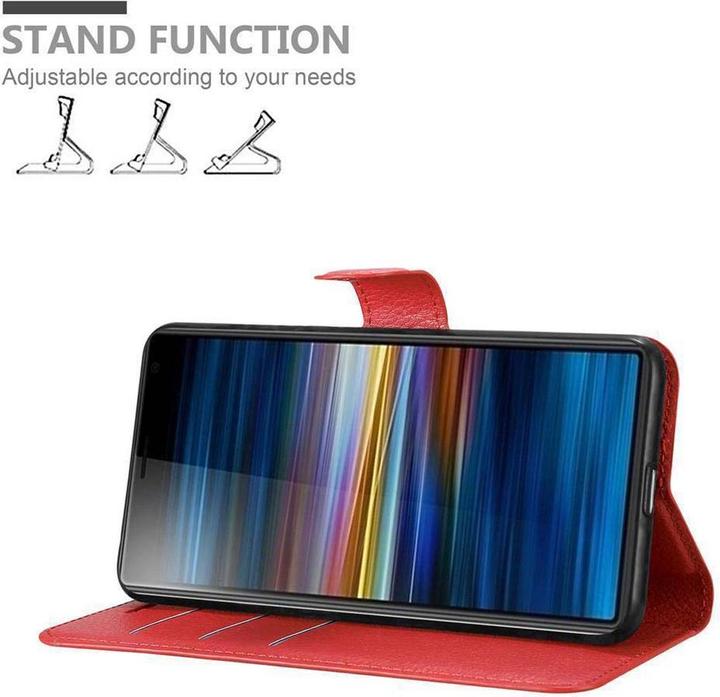 Actual product image Cadorabo Book with stand function cover (Sony Xperia XA3, Sony Xperia 10)