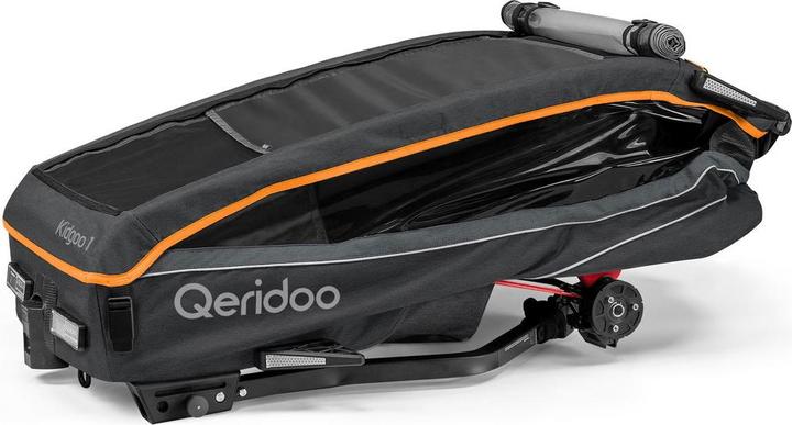 Actual product image Qeridoo Kidgoo 1 FIDLOCK Edition - Kinderfahrradanhänger für 1 Kind