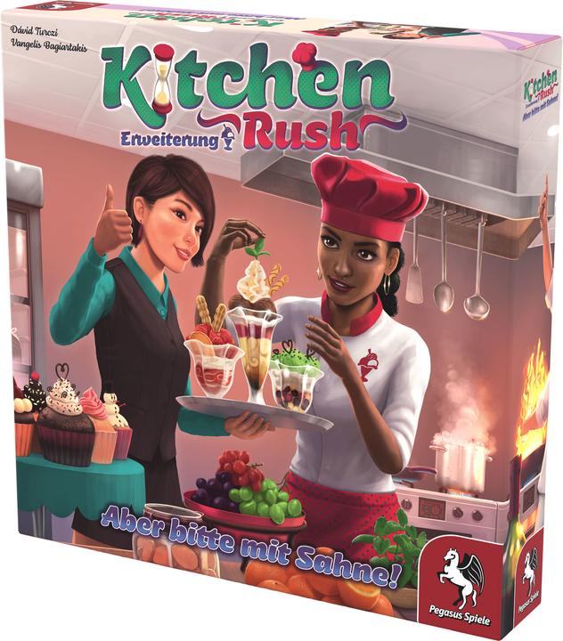 Produktbild Pegasus Familienspiel Kitchen Rush: Aber bitte mit Sahne (Deutsch)