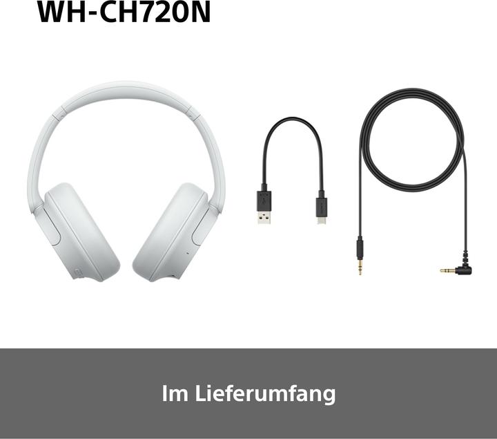 Immagine prodotto Sony WH-CH720N (NC, 35 h, Senza fili, Cablato)