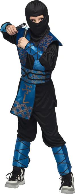 Immagine prodotto Boland Costume da ninja reale per bambini (110, 116, 122, 128, 125 B, 120 B, 115 A)