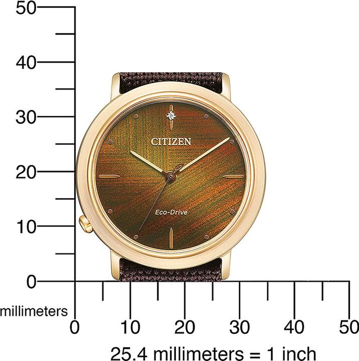 Image du produit Citizen EM1003-48X Eco-Drive Elegance Ambiluna 34mm 5ATM (Montre analogique, 34 mm)