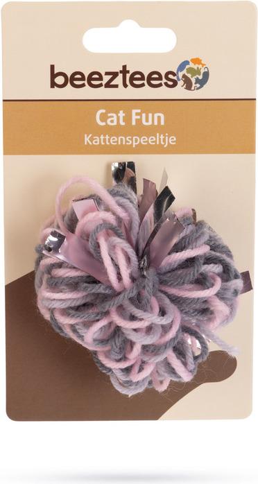 Produktbild Beeztees Katzenspielzeug Wolle Ball Mendel (Katzenminzespielzeug)
