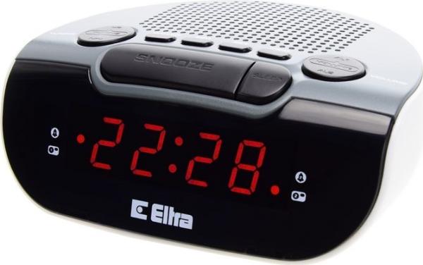 Produktbild Elta Uhr mit Radio ZEBU 06PLL grau