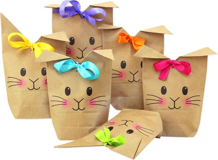 Papierdrachen Bags printed with bunny motifs
