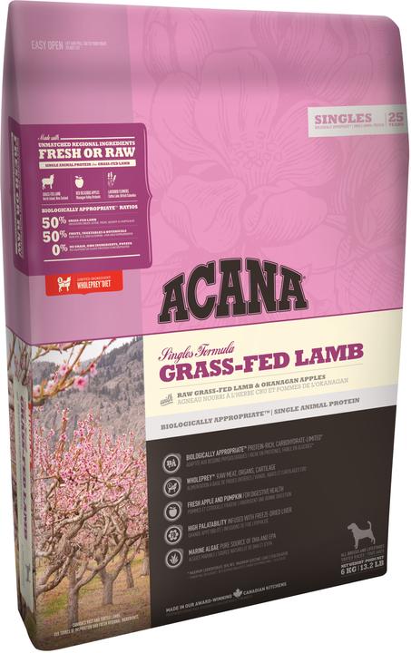 Acana Singles Grass-Fed Lamb (Adult, 1 Stk., 6000 g)