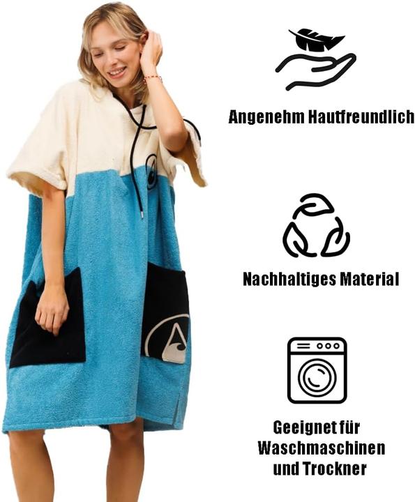 Produktbild Wave Hawaii Poncho Porto - Surfponcho für Erwachsene