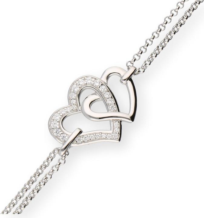 Carat Hearts (17 cm, Silber)