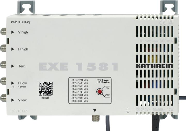 Produktbild Kathrein EXE 1581 Multiswitch Satelliten-/terrestrisches Signal (Diverse)